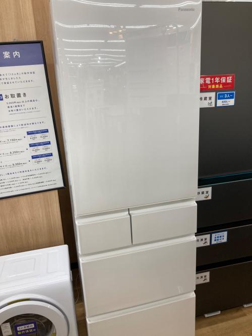 Panasonic (パナソニック) 5ドア冷蔵庫 NR-E419EX-W 2023年製 406L