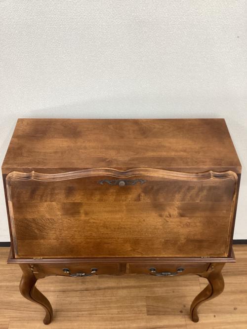 ETHAN ALLEN (イーセンアーレン) ライティングビューロー ブラウン
