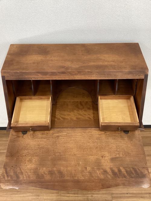 ETHAN ALLEN (イーセンアーレン) ライティングビューロー ブラウン