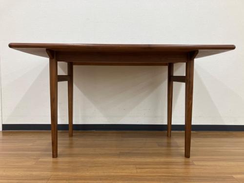 UNICO (ウニコ) ダイニングテーブル NORD 幅:約125㎝ ブラウン