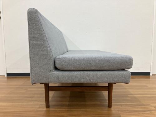 UNICO (ウニコ) 2人掛けソファー グレー NORD bench backrest