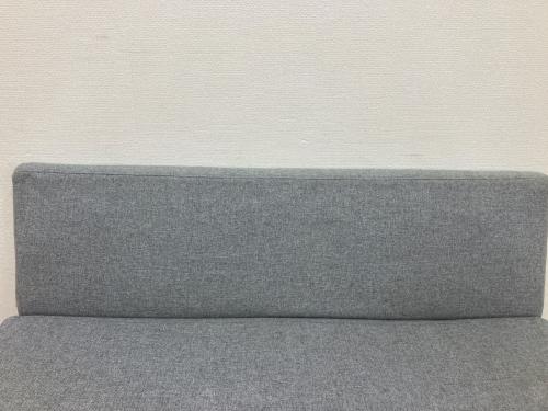 UNICO (ウニコ) 2人掛けソファー グレー NORD bench backrest