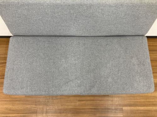 UNICO (ウニコ) 2人掛けソファー グレー NORD bench backrest