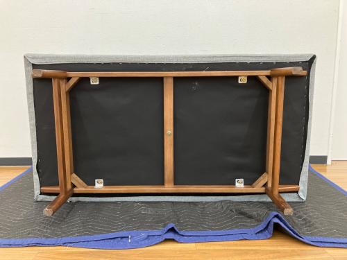 UNICO (ウニコ) 2人掛けソファー グレー NORD bench backrest