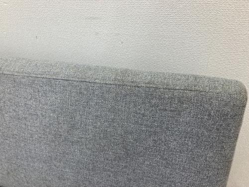 UNICO (ウニコ) 2人掛けソファー グレー NORD bench backrest
