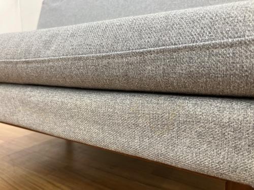 UNICO (ウニコ) 2人掛けソファー グレー NORD bench backrest