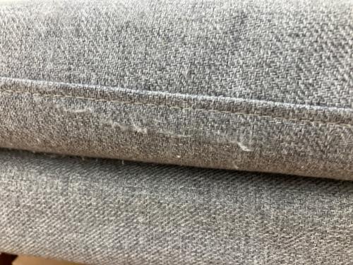 UNICO (ウニコ) 2人掛けソファー グレー NORD bench backrest