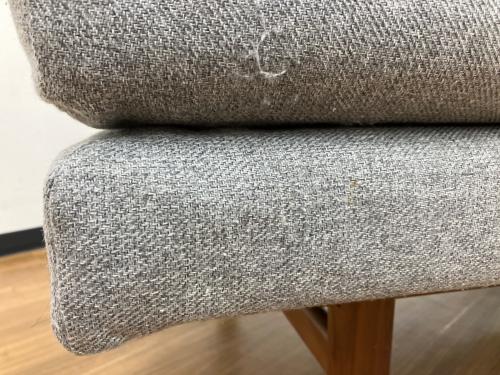 UNICO (ウニコ) 2人掛けソファー グレー NORD bench backrest