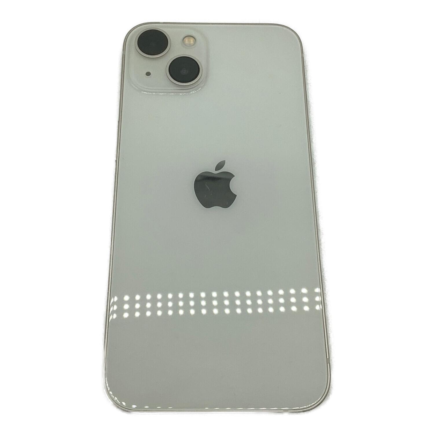 【美品】Apple iPhone 13 128GB ホワイト バッテリー98% Apple (アップル) iPhone13 MLND3J/A 128GB バッテリー:98