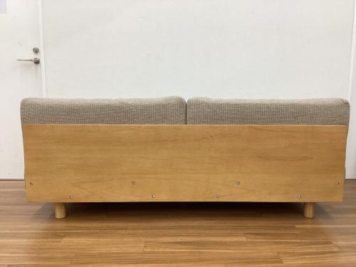 無印良品 (ムジルシリョウヒン) 3人掛けソファー ゆったり座れるアームレスソファ 3シーター
