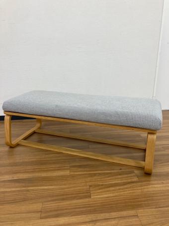 無印良品 (ムジルシリョウヒン) ベンチ リビングでもダイニングでもつかえるベンチ・1・オーク材