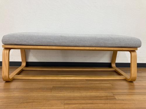 無印良品 (ムジルシリョウヒン) ベンチ リビングでもダイニングでもつかえるベンチ・1・オーク材