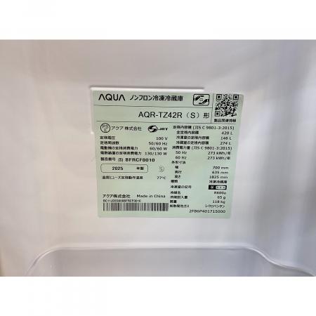 AQUA (アクア) 4ドア冷蔵庫 AQR-TZ42R 2025年製 420L｜トレファクONLINE