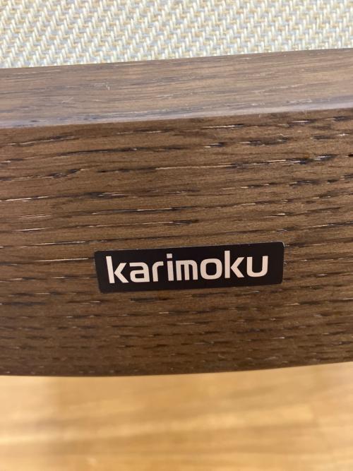 karimoku (カリモク) ダイニングチェアー CT7805AKK アームレスチェア