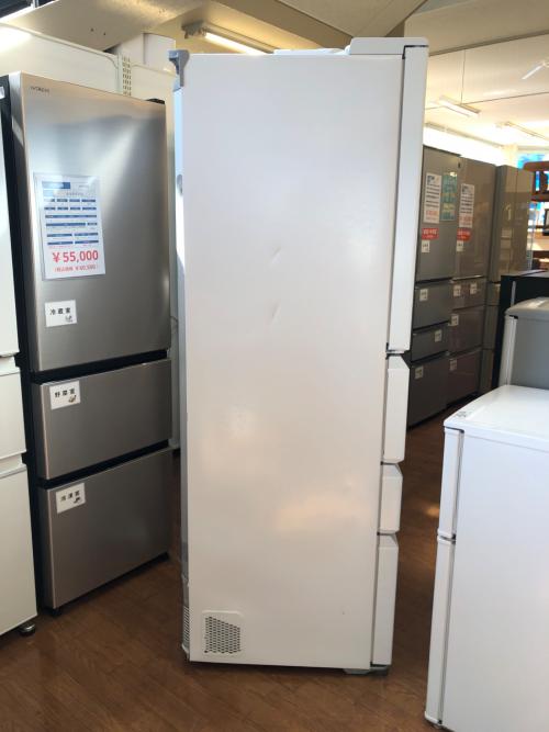 SHARP (シャープ) 6ドア冷蔵庫 SJ-MF43M-W 2024年製 429L