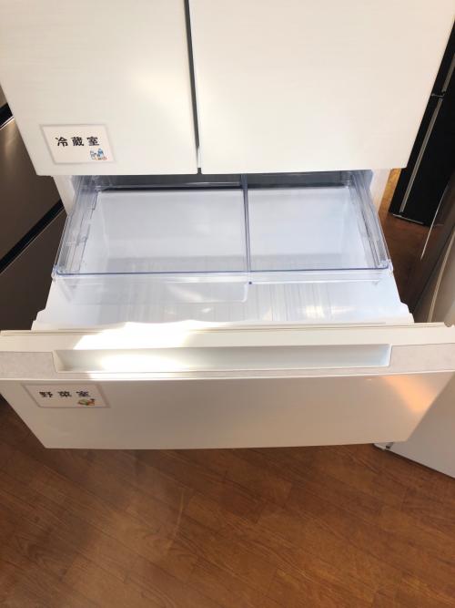 SHARP (シャープ) 6ドア冷蔵庫 SJ-MF43M-W 2024年製 429L