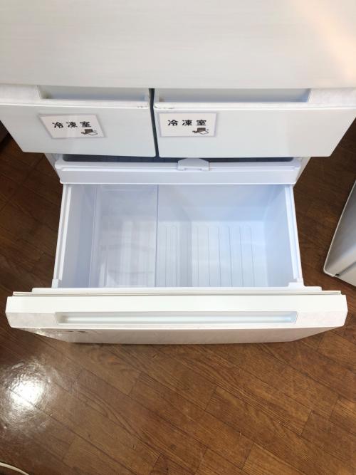 SHARP (シャープ) 6ドア冷蔵庫 SJ-MF43M-W 2024年製 429L