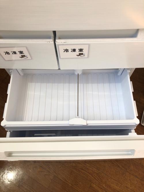SHARP (シャープ) 6ドア冷蔵庫 SJ-MF43M-W 2024年製 429L