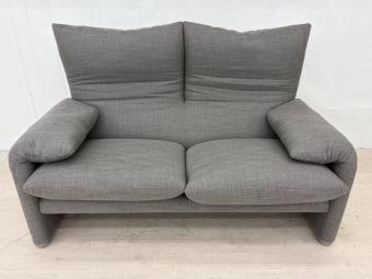 CASSINA (カッシーナ) 2人掛けソファー グレー マラルンガ
