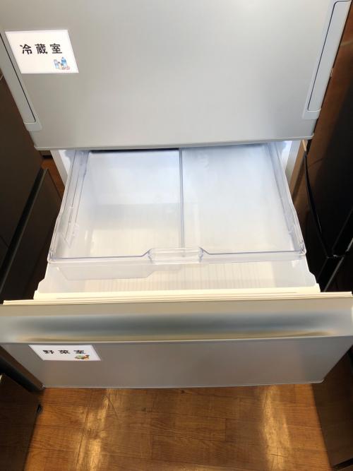 SHARP (シャープ) 5ドア冷蔵庫 SJ-XW46P-S 2025年製 冷蔵庫ポケットトレー 455L