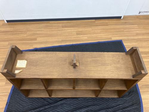勇峰工芸 (ユウホウコウゲイ) オープンシェルフ 雅 幅:約120㎝