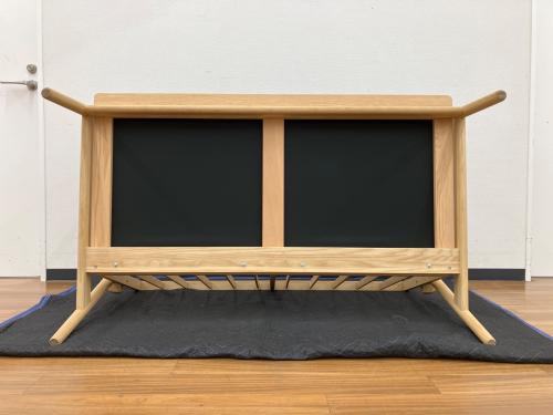 karimoku (カリモク) 2人掛けソファー ミモザ WD4332 スカイブルー