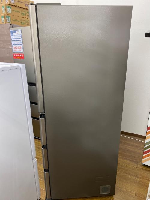 AQUA (アクア) 4ドア冷蔵庫 AQR-V43R 2025年製 自動製氷／急速製氷／急速冷凍 433L　Delie(デリエ)