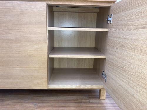 無印良品 (ムジルシリョウヒン) サイドボード 幅:約120㎝ 木製キャビネット