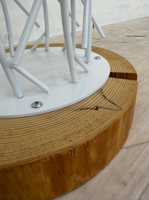 DI CLASSE (ディクラッセ) スツール Frasca stool フラスカスツール ナチュラル×ホワイト