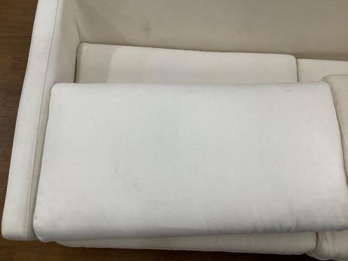 無印良品 (ムジルシリョウヒン) 2人掛けソファー ホワイト