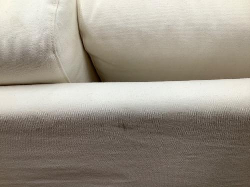 無印良品 (ムジルシリョウヒン) 2人掛けソファー ホワイト