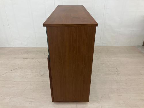 岡家具 (オカカグ) サイドボード 幅:約120㎝ ブラウン NEWイソラ