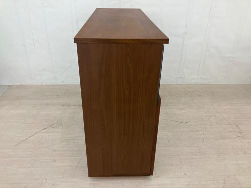 岡家具 (オカカグ) サイドボード 幅:約120㎝ ブラウン NEWイソラ