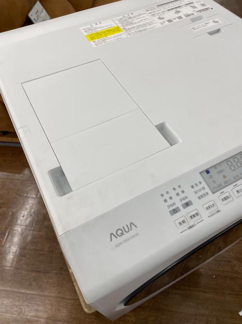 AQUA (アクア) ドラム式洗濯乾燥機 AQW-DXS12A-L 2025年製 AI自動運転／予約タイマー／シワ取り機能／温風洗浄／温水洗浄