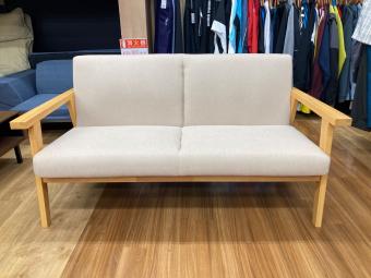 コスパクリエーション 2人掛けソファー 木肘北欧ソファ Herttoniemi ヘルトニエミ 2P