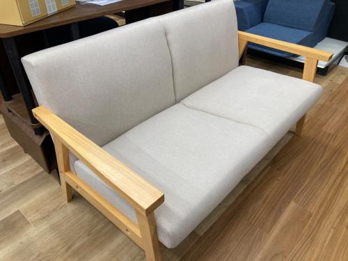 コスパクリエーション 2人掛けソファー 木肘北欧ソファ Herttoniemi ヘルトニエミ 2P