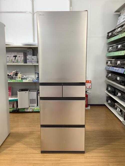 HITACHI (ヒタチ) 5ドア冷蔵庫 R-HWS47T ライトゴールド 470L 2024年製