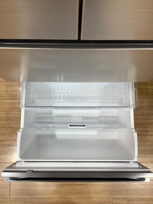 HITACHI (ヒタチ) 5ドア冷蔵庫 R-HWS47T ライトゴールド 470L 2024年製