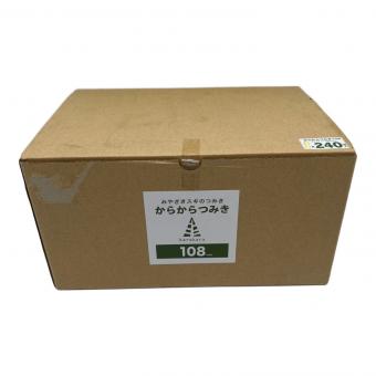 からからつみき108 (9×27×108mm) 240ピース入 知育玩具 国産 無塗装 木のおもちゃ karakara108 240