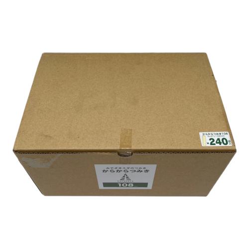 からからつみき108 (9×27×108mm) 240ピース入 知育玩具 国産 無塗装 木のおもちゃ karakara108 240