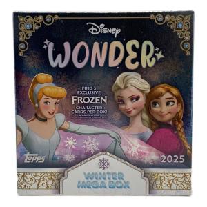 2025 Topps ディズニー ワンダー-ファクトリーシール-メガボックス。