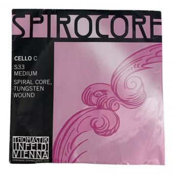 THOMASTIK SPIROCORE スピロコア チェロ弦 C線タングステン巻 4/4 S33