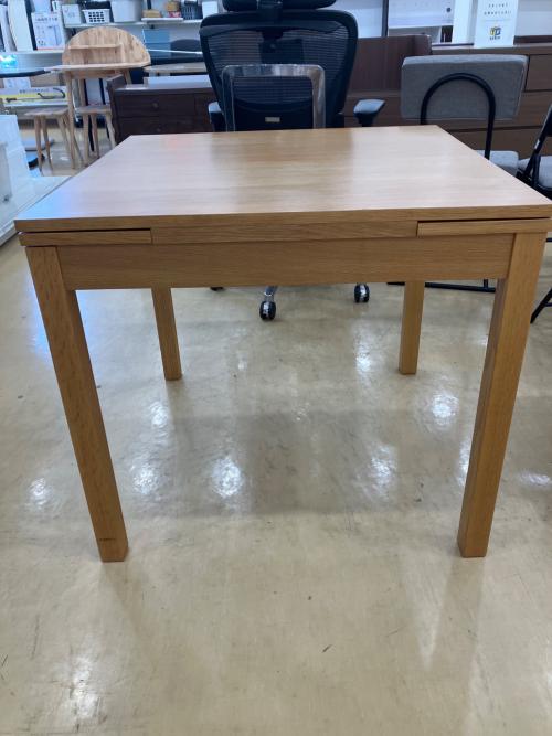 ダイニングテーブル　エクステンションテーブル