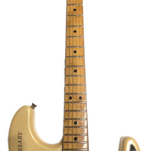 FENDER USA エレキギター 25thAnniversary Stratocaster  シルバー系 1980年初期製造。
