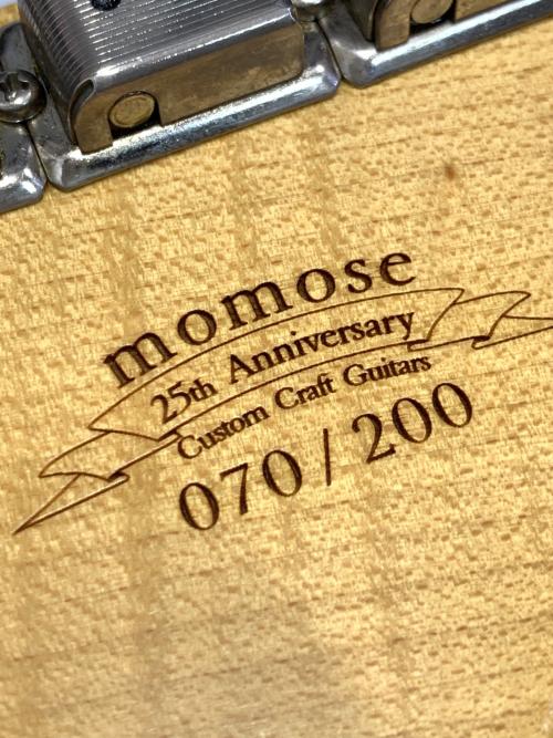 momose Momose 25th Annyverary Model ストラトキャスタータイプ エレキギター MST2-25A LTD/M WBD 2017年製 200台限定モデル  TONEコントロールはfront&rearで有効