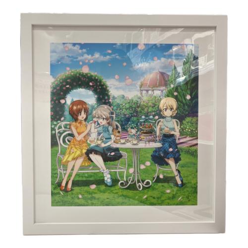 カーテン魂 ガールズ＆パンツァー 最終章 西住みほ＆島田愛里寿＆ダージリン 描き下ろし複製原画 お茶会
