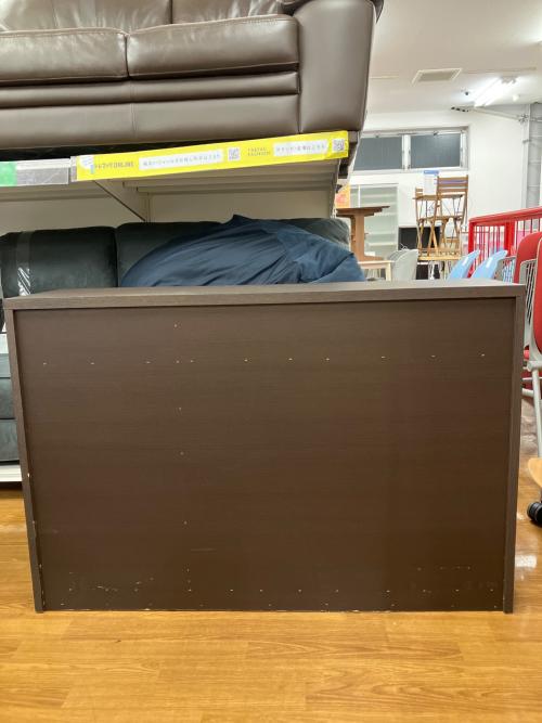 大川家具 (オオカワカグ) サイドボード Side Board FE 120 幅:約120㎝ ブラウン×ナチュラル