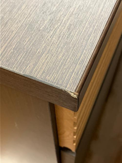 大川家具 (オオカワカグ) サイドボード Side Board FE 120 幅:約120㎝ ブラウン×ナチュラル