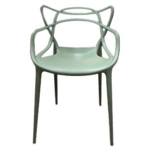 Kartell (カルテル) ダイニングチェアー グリーン マスターズ