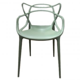 Kartell (カルテル) ダイニングチェアー グリーン マスターズ